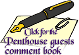 Penthouse guests comment book