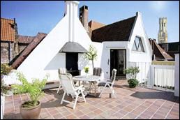 brugge penthouse roofgarden